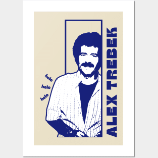 Alex trebek ||| Vintage style Posters and Art